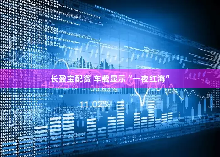 长盈宝配资 车载显示“一夜红海”